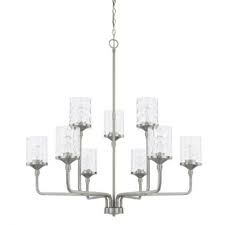 Colton 9 Light Chandelier Lighting Connection Lighting Connection