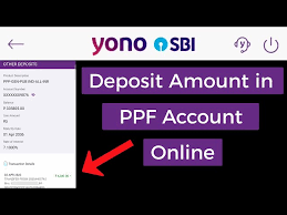 sbi ppf payment through sbi yono