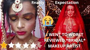 worst reviewed bridal makeup artist