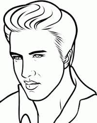 Elvis colouring page wedding may 1 1967. How To Draw Elvis Elvis Presley In 8 Steps Elvis Presley Pop Art Painting Pop Art