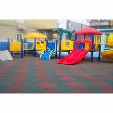 kids playground rubber flooring tiles