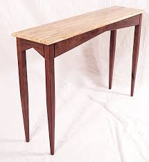 Maple Console Table
