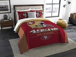 nfl 49ers king comforter set