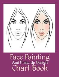 face painting and makeup design chart