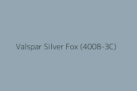 Valspar Silver Fox 4008 3c Color Hex Code