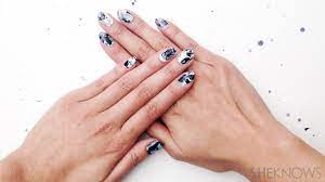 diy nail sticker tutorial is like