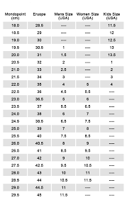 Snowboard Boots Dimensions