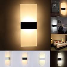 Modern Led Wall Light Up Down Cube In