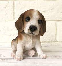 Beagle Dog Figurine Statue Lifelike