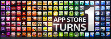 Apple Pre Celebrates App Store S First Birthday gambar png