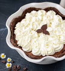 You'll never know it in a millions years. Vegan Chocolate Pie Joyfoodsunshine
