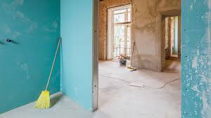 cleaning drywall dust and joint compound