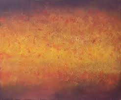Warm Colors Abstract Painting By