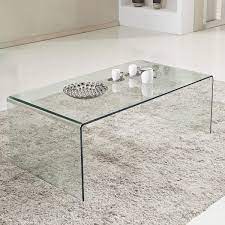Extra Large Glass Coffee Table