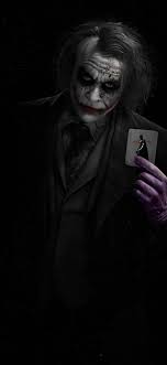 1125x2436 Joker Heath Ledger With Card ...