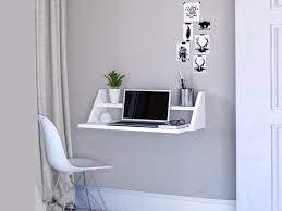 Wall Desk White Floating Desk