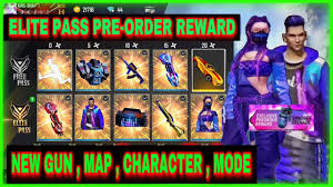 Elite pass 9 february 2019. Free Fire February Elite Season 21 Pre Order Rewards In Tamil New Map Gun Character And New Mode Youtube