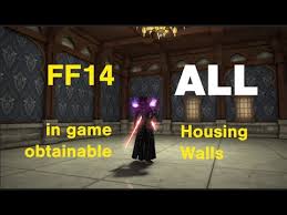 Ff14 All Interior Housing Walls