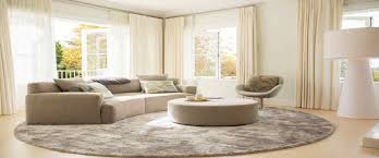 Rounded Sofa Elegance Embrace Comfort