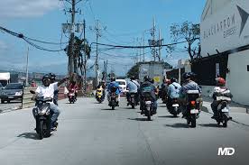 motorcycle back riding banned by dotr