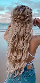 Basically section off a half of your hair. Gorgeous Half Up Hairstyles Pretty Braided Half Up