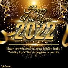 Make Luxury Happy New Year 2022 Card Images
