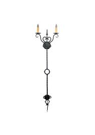 Elegante Double Candle Long Tail