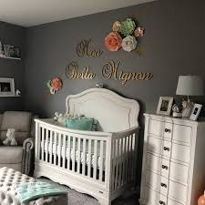 Custom Baby Name Sign For Nursery Girl