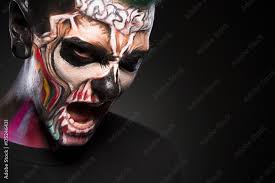 face art proffesional colored makeup