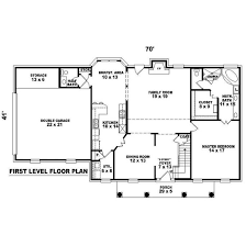 Colonial Floor Plan 4 Bedrms 3 5