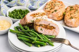 easy grilled stuffed pork chops flavor