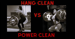 hang clean vs power clean 5 fierce