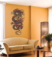 vinyl the chinese dragon wall sticker