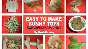 easy to make rabbit toys that your