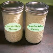 Cucumber Salad Dressing - Cottage at the Crossroads