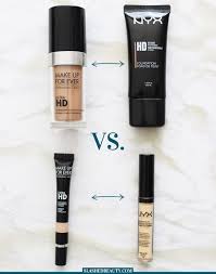 nyx hd foundation concealer