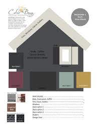 Home Exterior Paint Color Palette