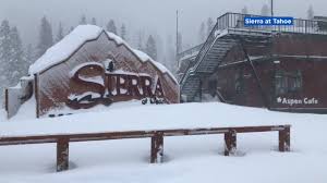 This report illustrates the typical weather in south lake tahoe, based on a statistical analysis of historical hourly weather reports and. Video February Storm Dumps Snow On Sierra At Tahoe Abc7 San Francisco