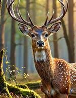 deer wild fallow nature phone