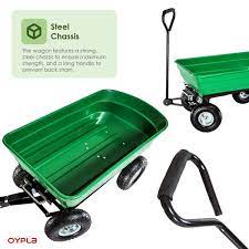 Oypla Tipping Garden Trolley