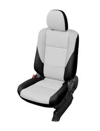 Car Seat Cover In White And Black For