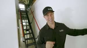 motorized attic staircase