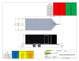 ndo deck over sport trailers neo trailers