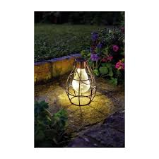 medium solar powered firefly lantern by