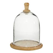 Clear Glass Decorative Stand