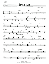 Download piano man easy piano sheet music instantly easy piano sheet music by billy joel billy joel. Piano Man Sheet Music Billy Joel Real Book Melody Chords