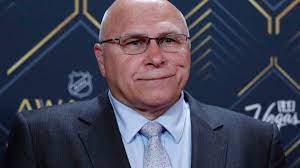 Firefighting coach Barry Trotz after ...
