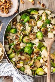brussels sprouts recipe with pears