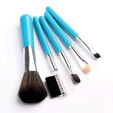 non branded mini makeup brush set ef