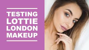 testing lottie london makeup i vlogmas